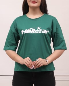 تیشرت پنبه باکسی (hell star)