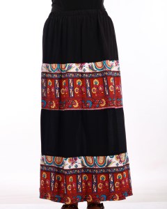 دامن نخی(پله ای طرح دار)