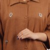 دارچینی-شومیز مانتو بابوس نگینی