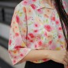 تاپلند-شومیز (پایین گره) گل عسلی( ۶۹۶۶)